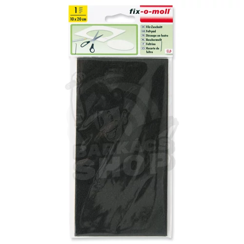 Vágható filc öntapadós barna 100x200 mm