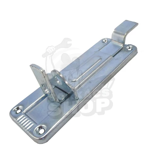 Lakatolható tolózár 100 mm hajlított