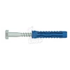 Kép 1/2 - 4ALL univerzális nejlon tipli csavarral 12x60 (4db)