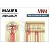 Kép 6/6 - 31x31 Mauer NW4 vészfunkciós csúcskategóriás zárbetét