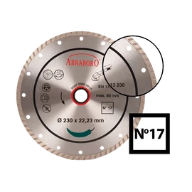 Abraboro® Gyémánttárcsa, turbo ø 230 [No.17]