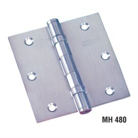 MH 480 Rozsdamentes zsanér, csapágyas 101,6x101,6x2,5 mm