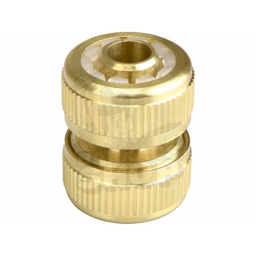 Tömlőösszekötő, 1/2", SÁRGARÉZ