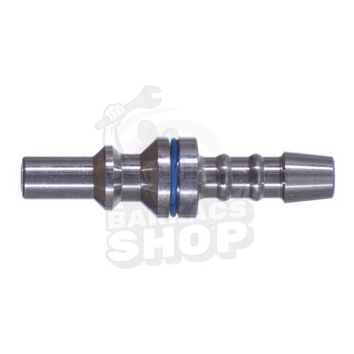 IWELD rozsdamentes gyorscsatlakozó tömlővég oxigén 6,3mm