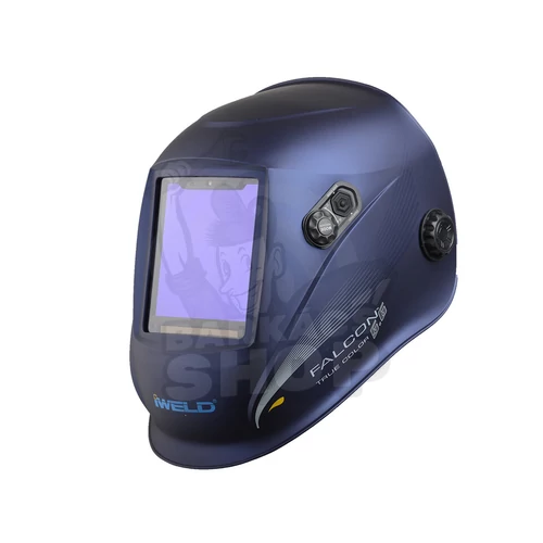 IWELD FALCON 5.5 Automata hegesztő fejpajzs (kék-metál)