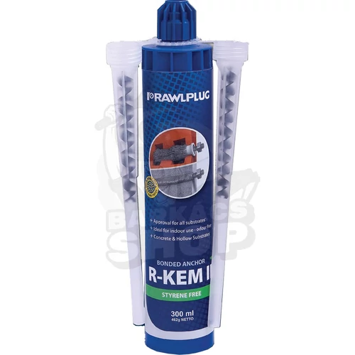 RAWLPLUG R-KEM II Kétkomponensű poliészter vegyi dübel 300 ml