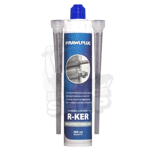 RAWLPLUG R-KER Kétkomponensű vinylester vegyi dübel 300 ml